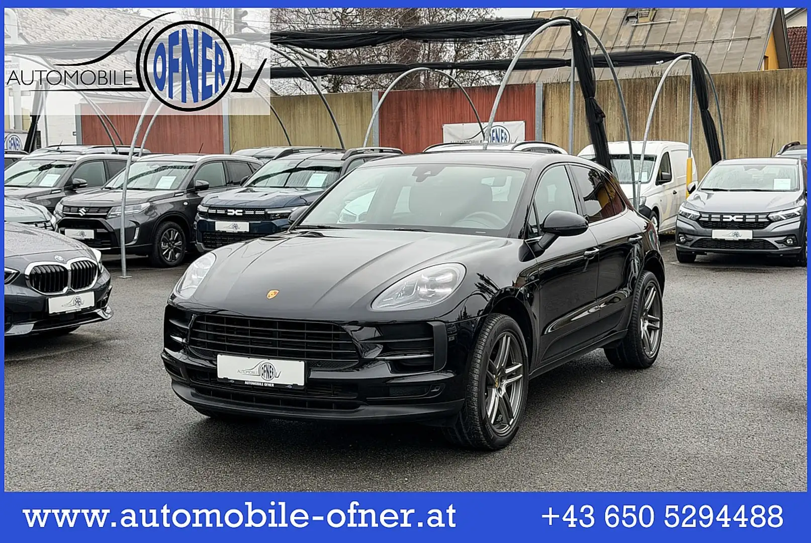 Porsche Macan II Approved 20" LED PDC Navi Sitzheizung 8xAlu Schwarz - 1