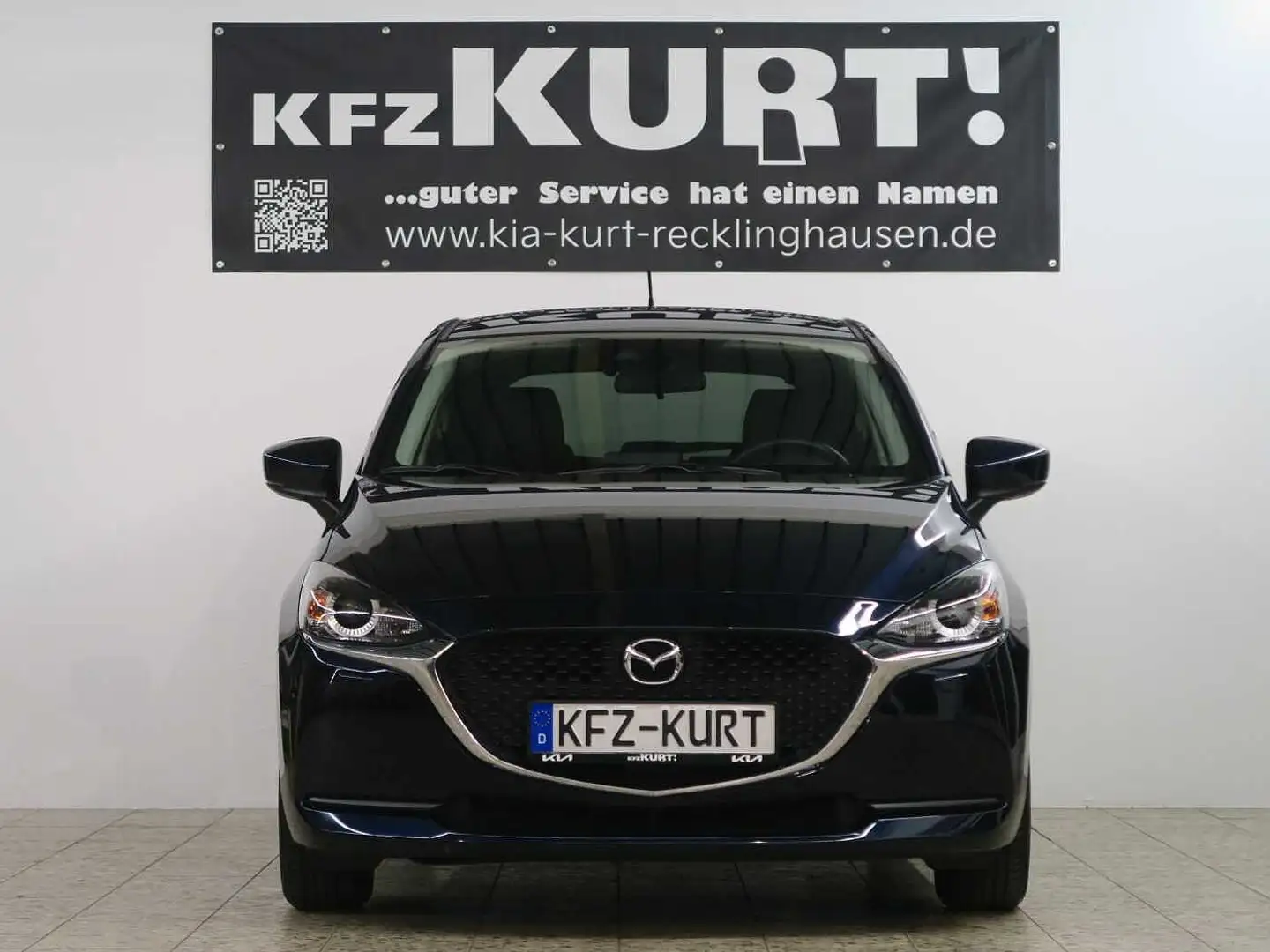Mazda 2 SKYACTIV-G 90 Aut. Exclusive-Line Kék - 2