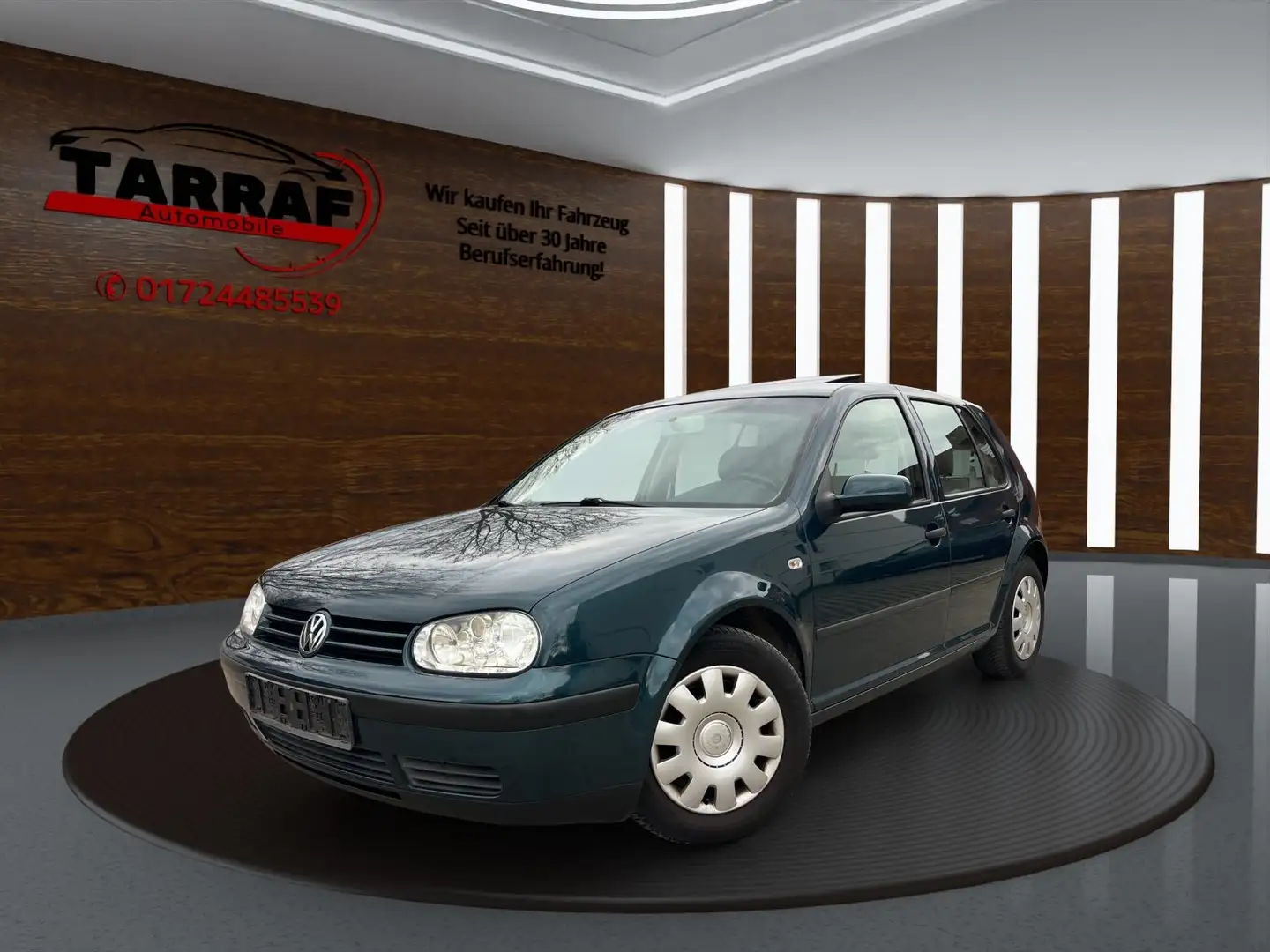 Volkswagen Golf 1.6 Basis**Automatik**2 Hand **120TKm**AHK Grün - 1