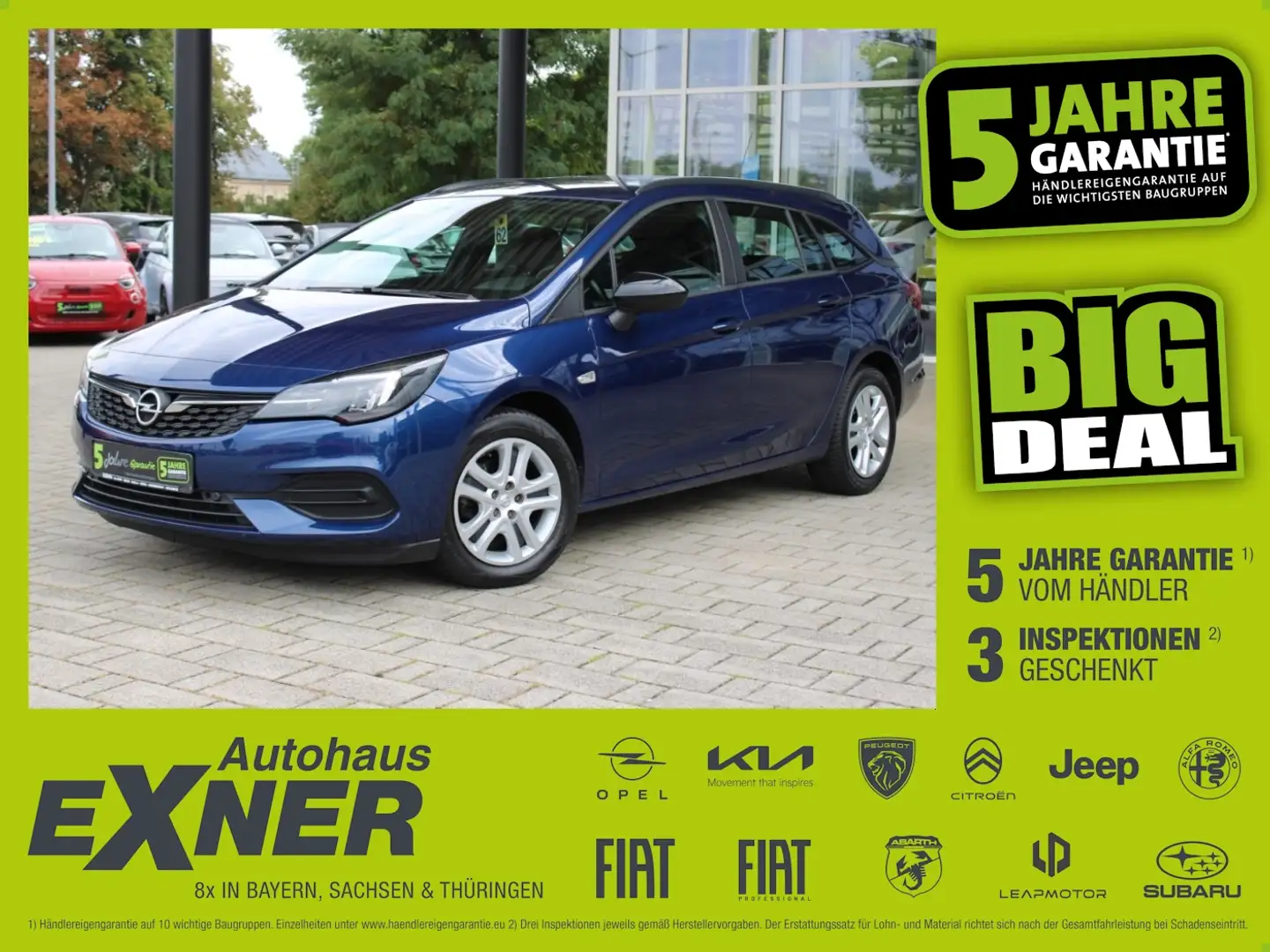 Opel Astra K Sports Tourer 1.2 Turbo EDITION LED+SHZ Blau - 1
