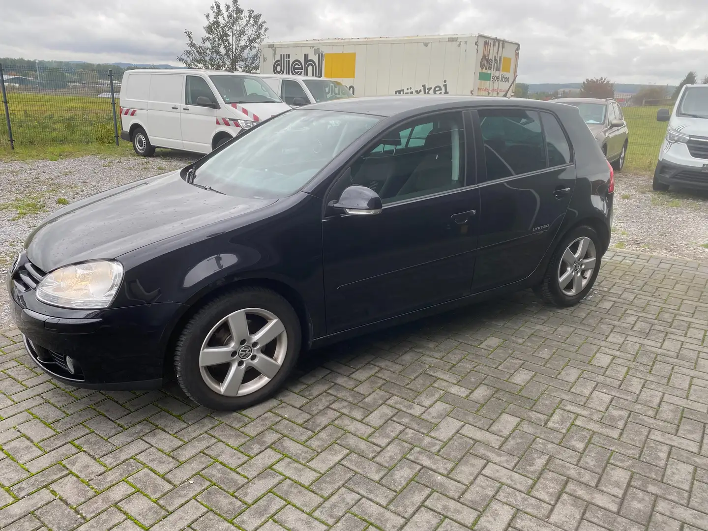 Volkswagen Golf United. Klimaautomatik Schwarz - 1