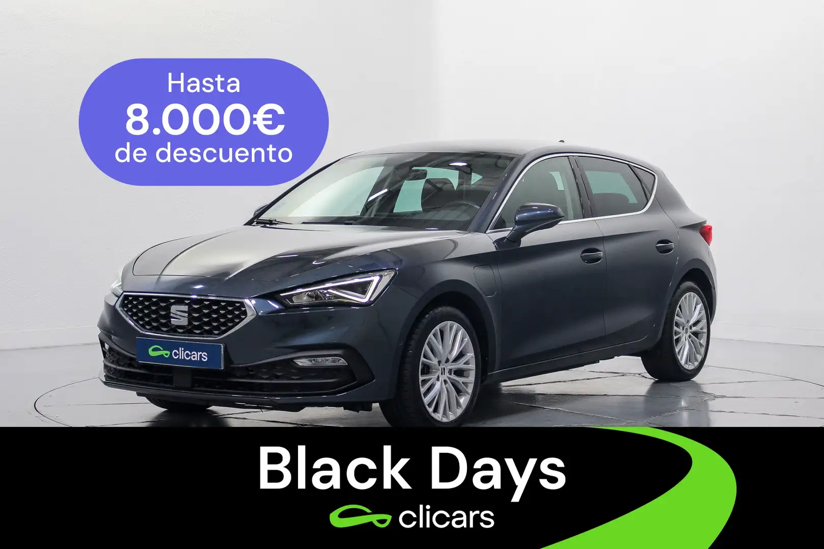 SEAT Leon 1.4 TSI e-Hybrid S&S Xcellence DSG-6 204 Gris - 1