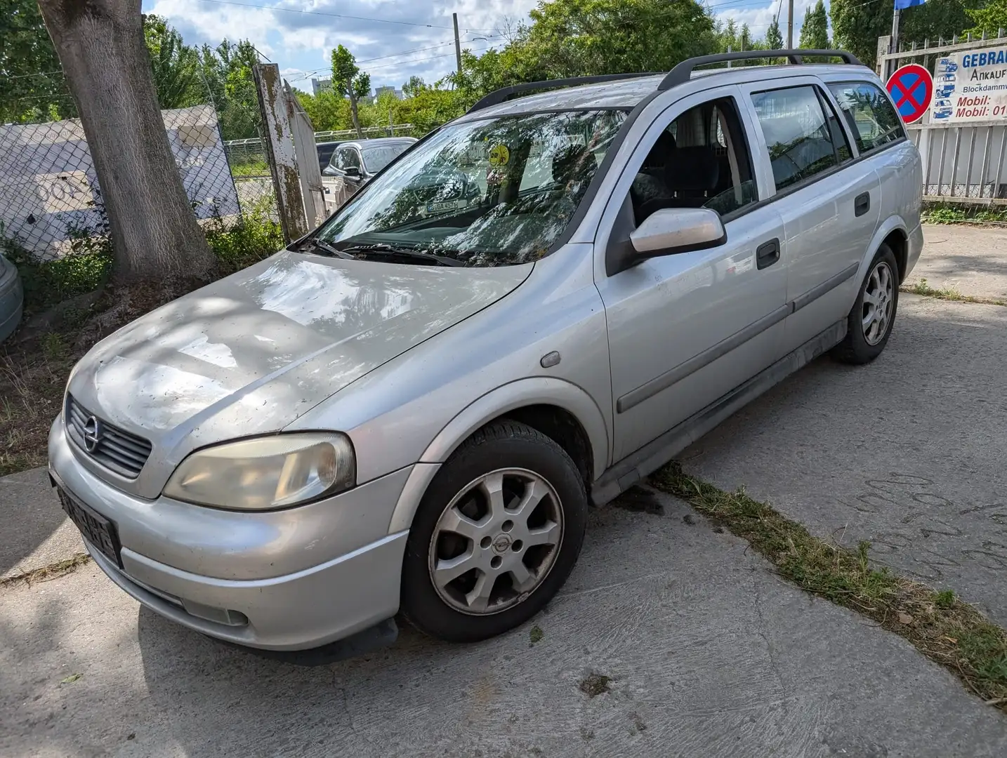 Opel Astra 1.6 Caravan, TÜV 08/2026,Alu,NR,ZV/FB Argent - 1