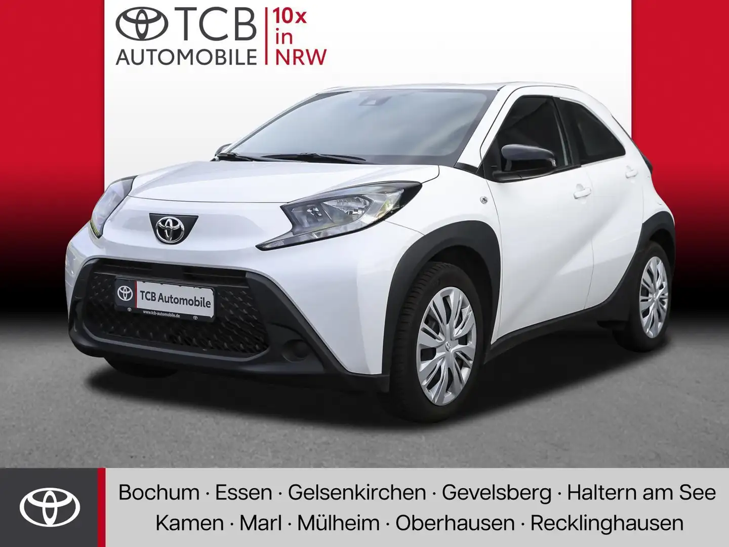 Toyota Aygo X 1.0 Play PDC KLIMA BT Allwetter Blanco - 1