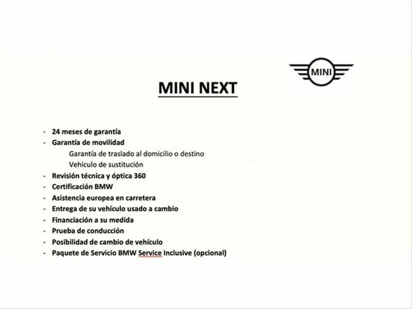 MINI Cooper SE Blanco - 2