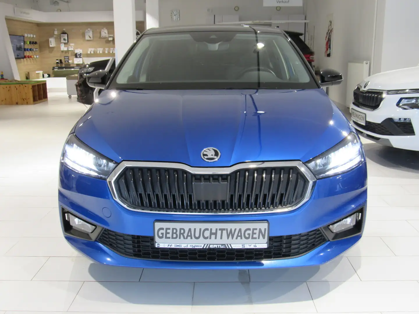 Skoda Fabia Style 1.0 TSI DSG Automatik 110 PS Blauw - 2