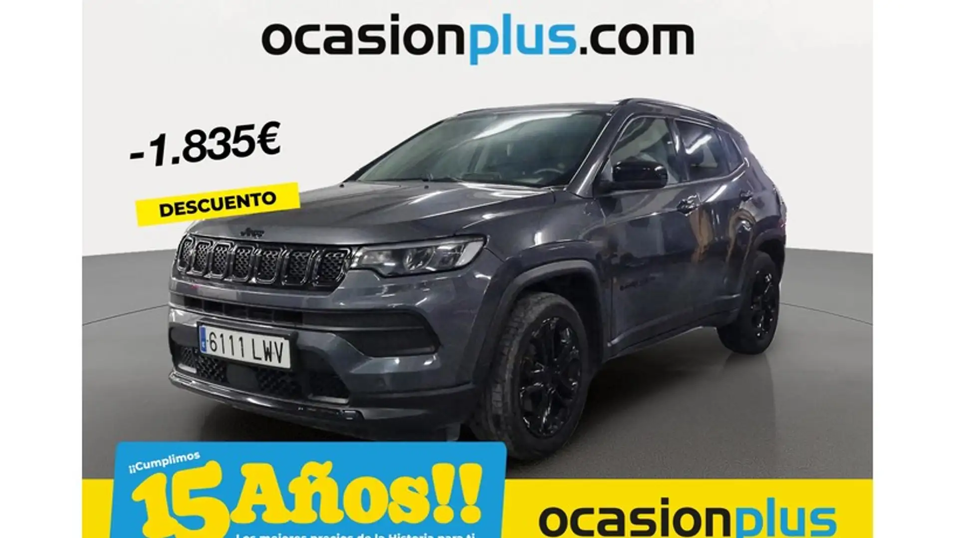 Jeep Compass 1.3 Gse T4 Night Eagle 4x2 130 Grijs - 1