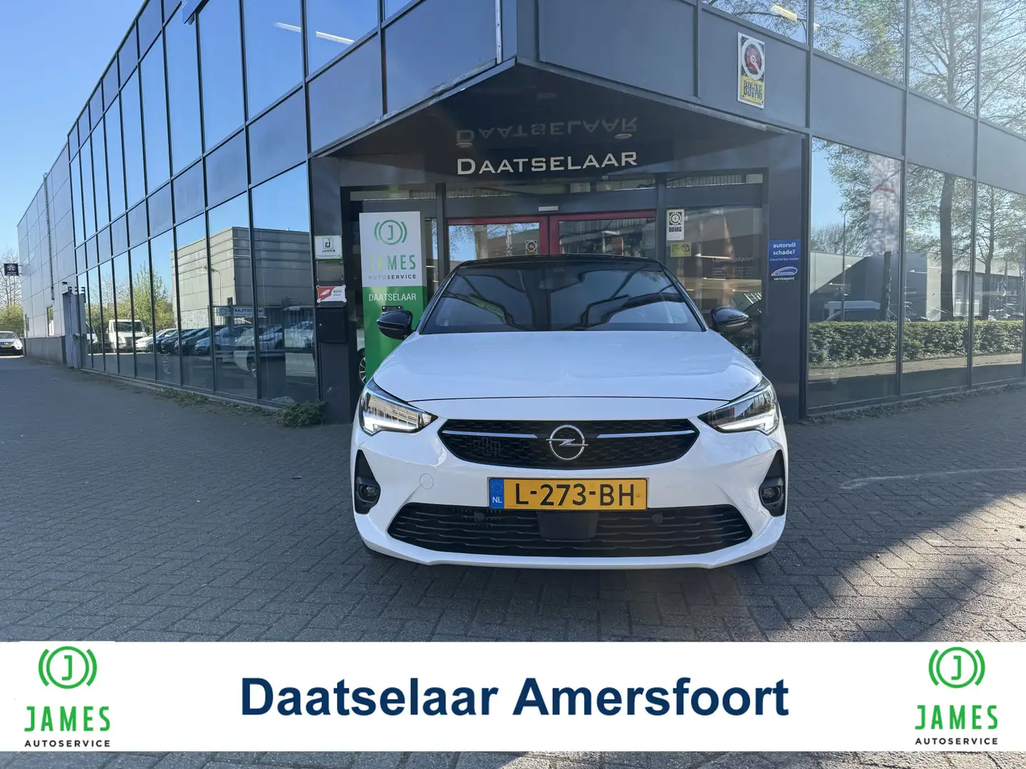 Opel Corsa 1.2 GS Line Navigatie Blanc - 1