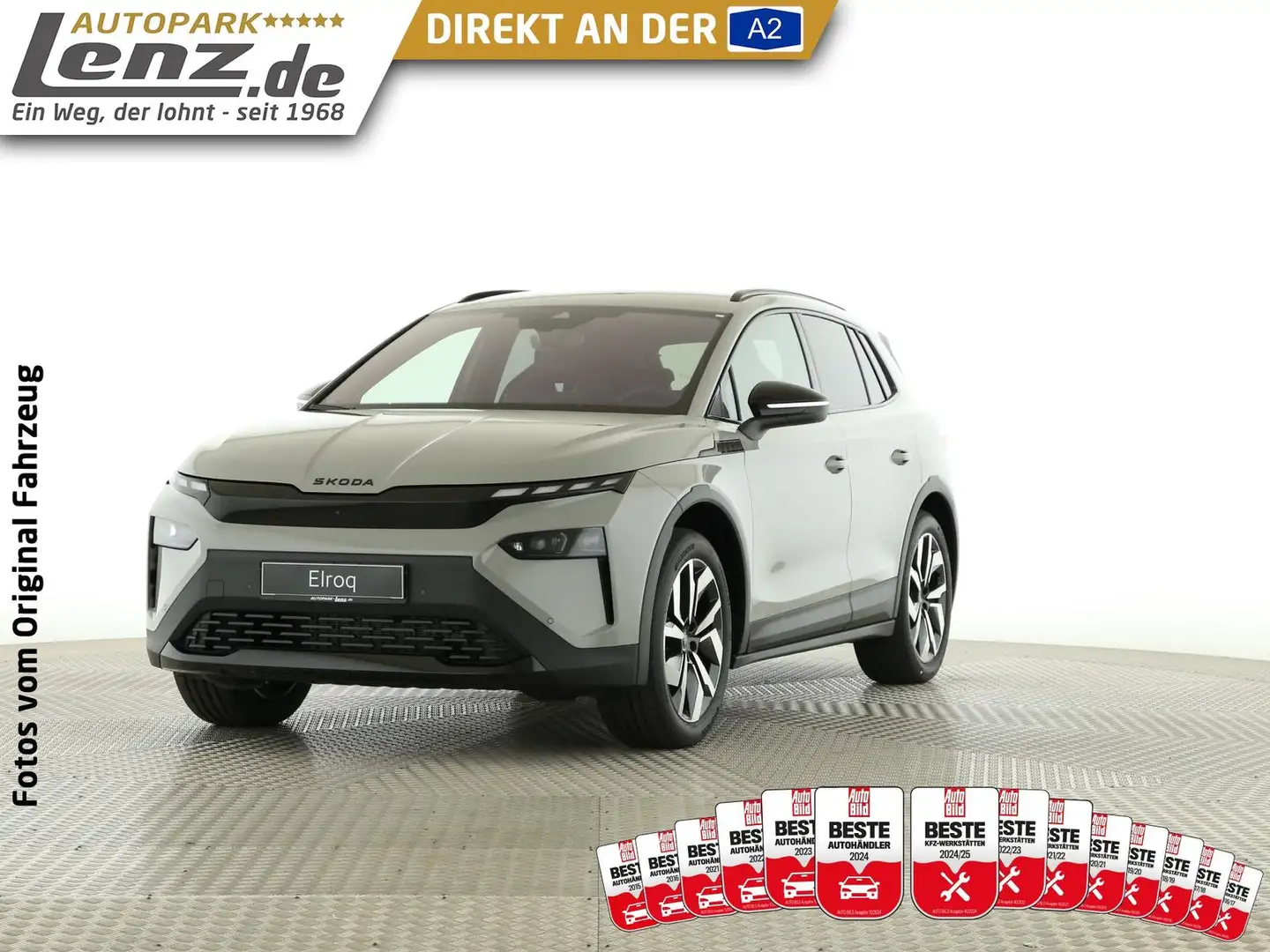 Skoda Elroq 60 Sportline  Matrix Navi HUD AHK 360° ACC Grau - 1