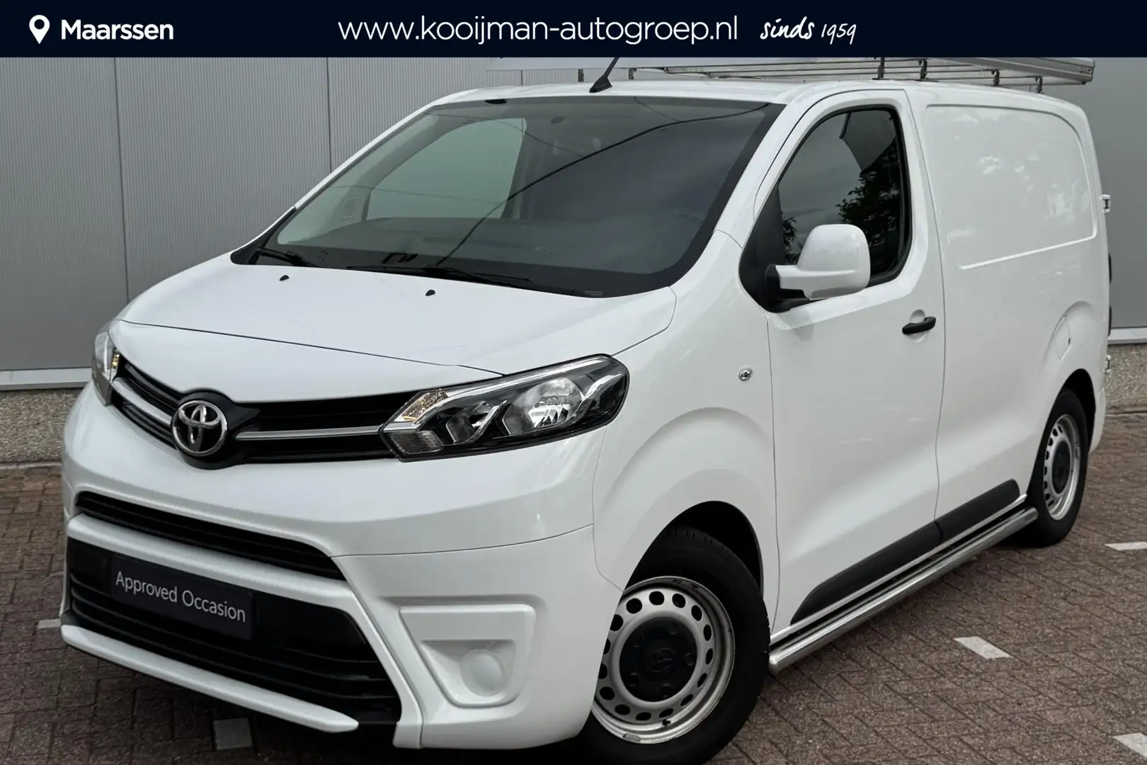 Toyota Proace Compact 1.6 D-4D Cool Comfort Trekhaak, 1ste Eigen Blanc - 1
