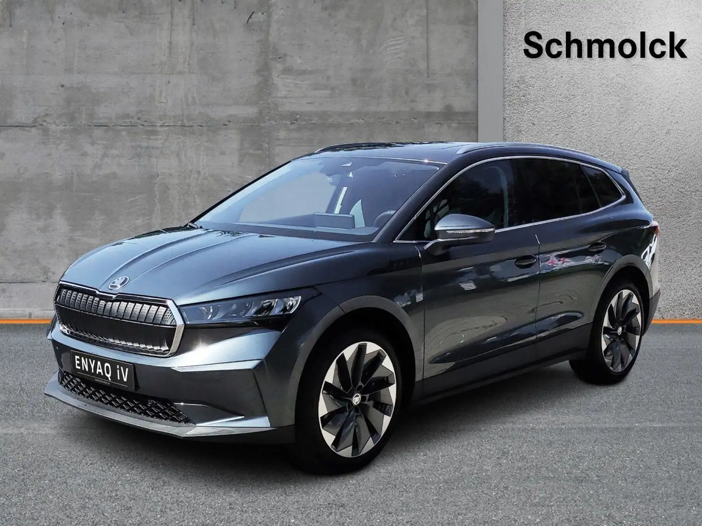 Skoda Enyaq 80 iV 204 PS AHK PANO WÄRMEPUMPE NAVI Grau - 1