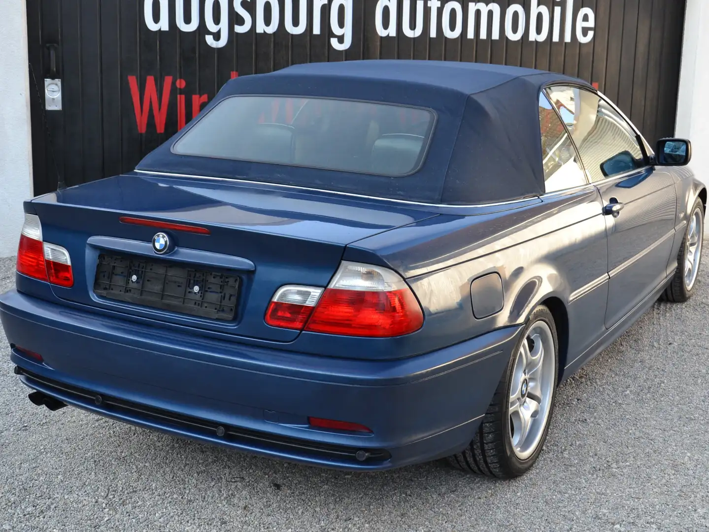 BMW 323 323i Cabrio Aut.Getr, Reifen NEU,2.Hand Blu/Azzurro - 2