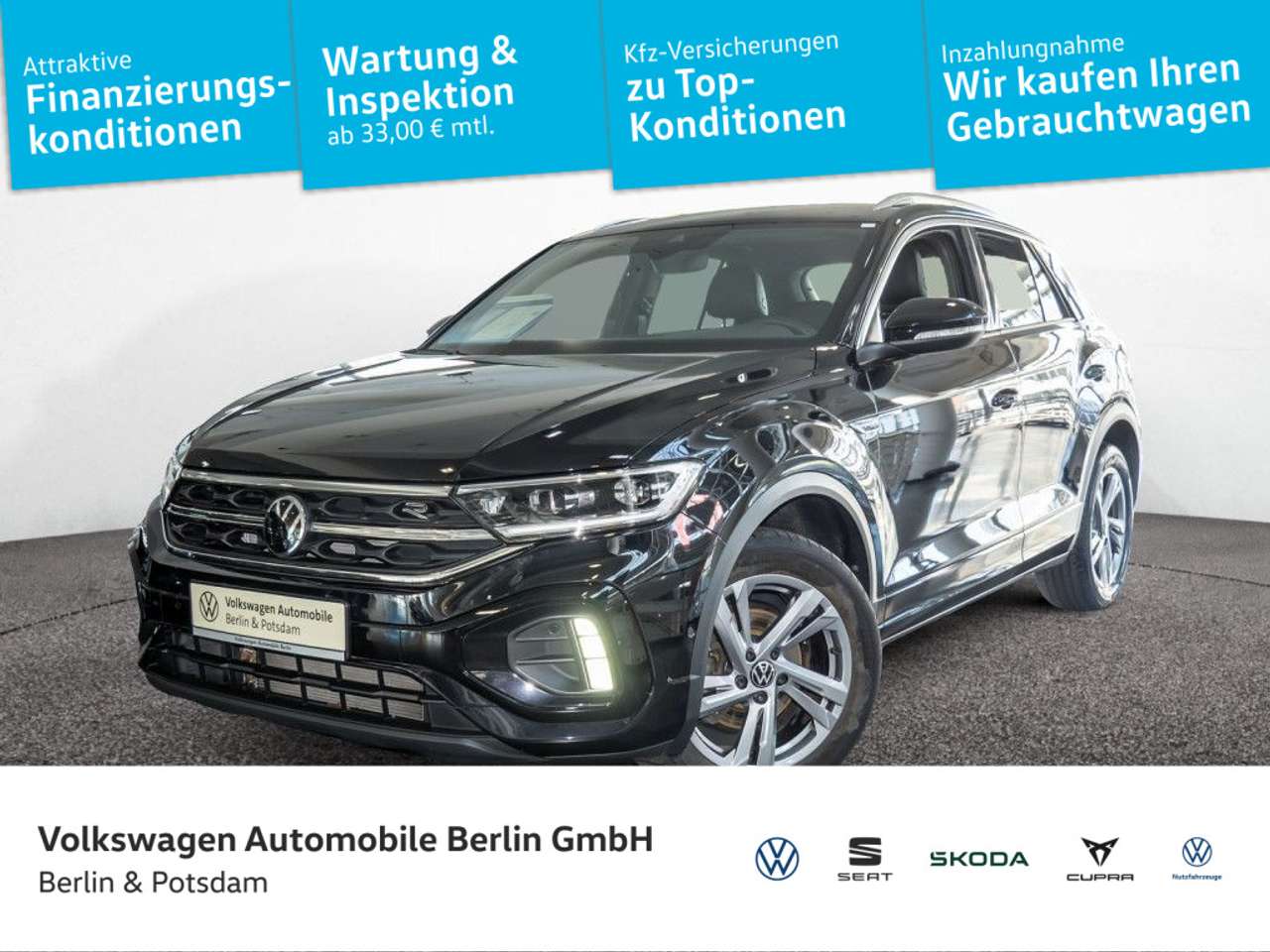 Volkswagen T-Roc 2024 — 1.0 TSI R-Line App LED Sitzhzg PDC