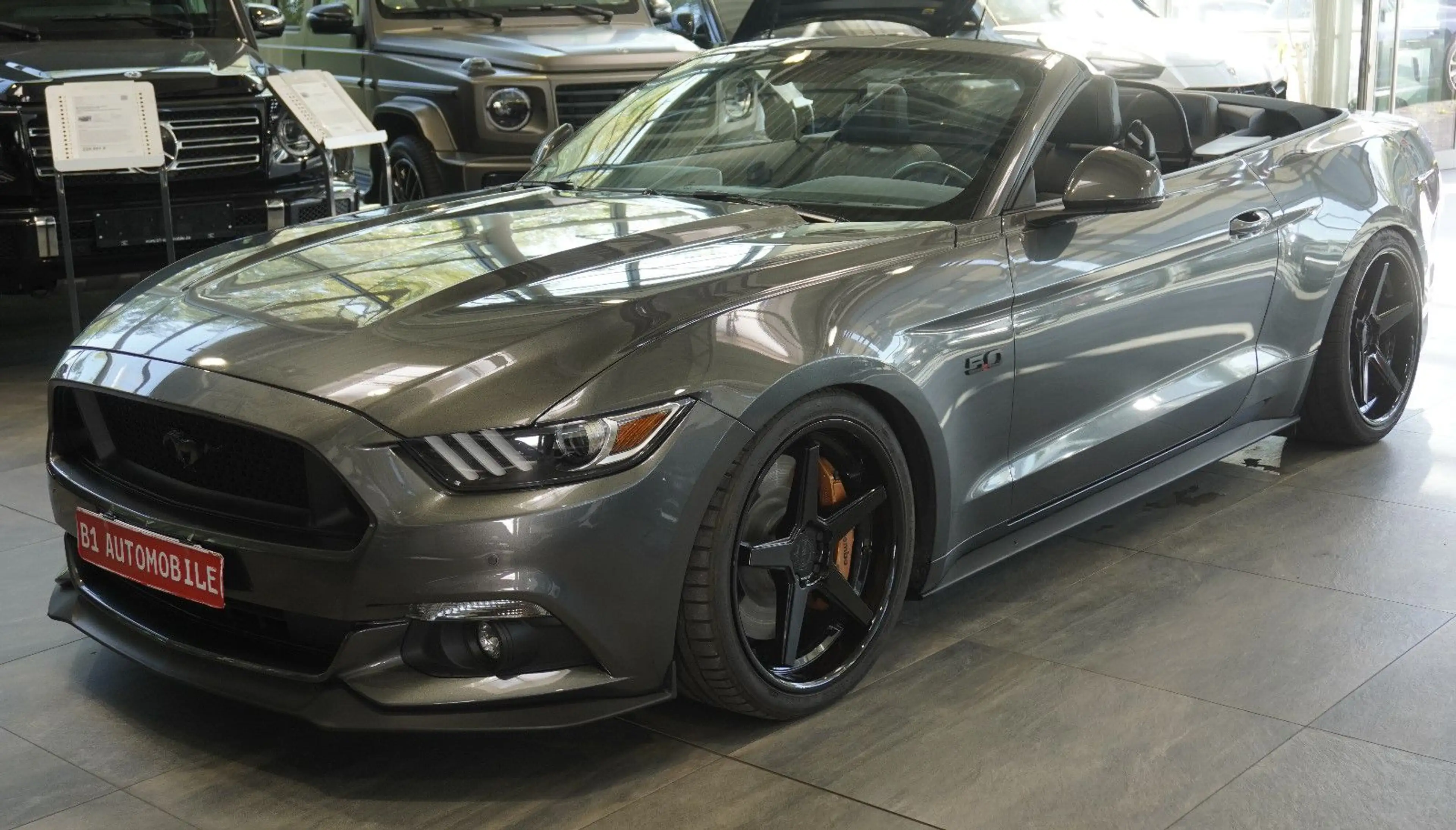 Ford Mustang GT CABRIO*DE*SPORT-ABGAS*EIBACH*20ZOLL