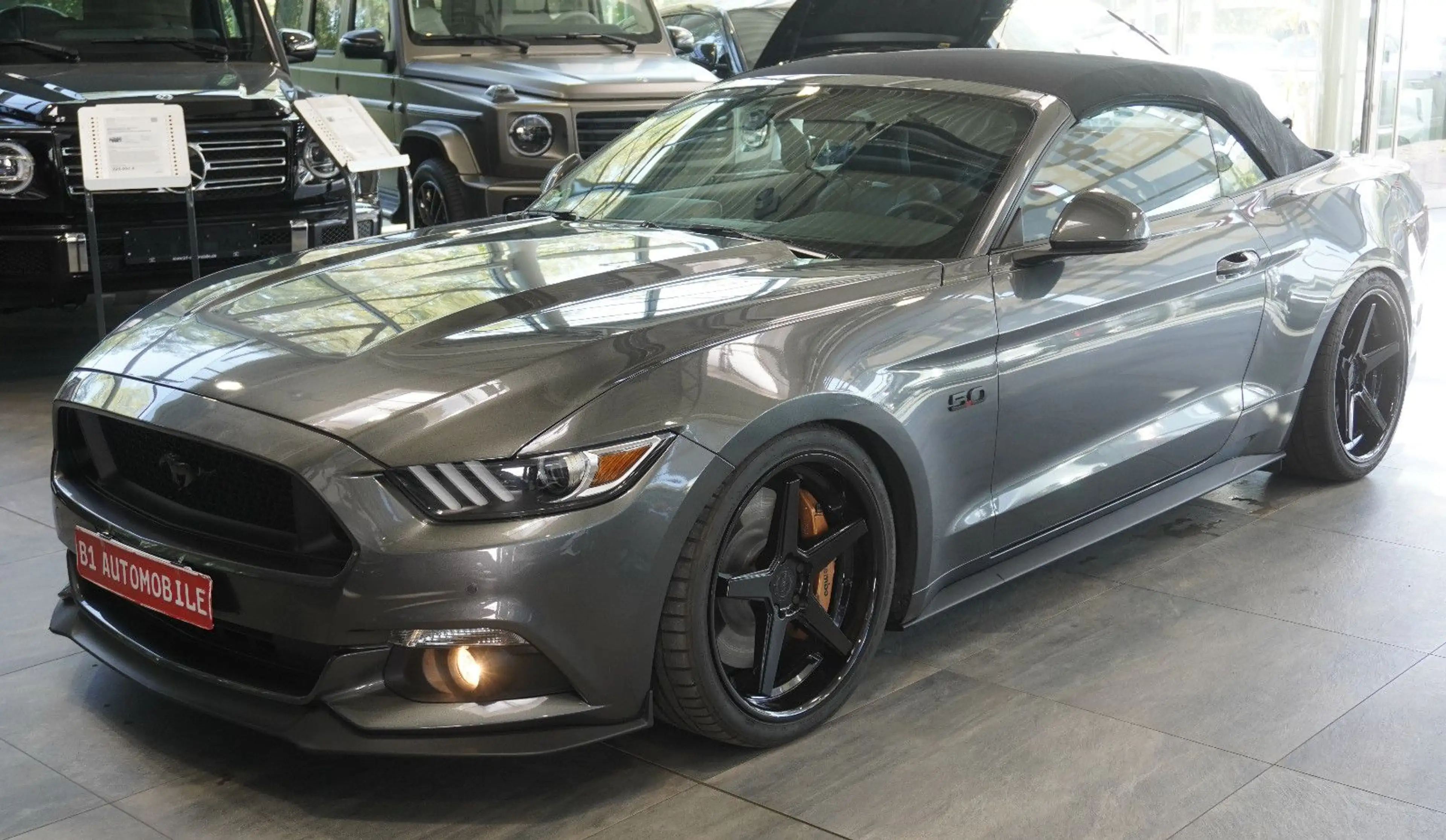 Ford Mustang GT CABRIO*DE*SPORT-ABGAS*EIBACH*20ZOLL — photo 2