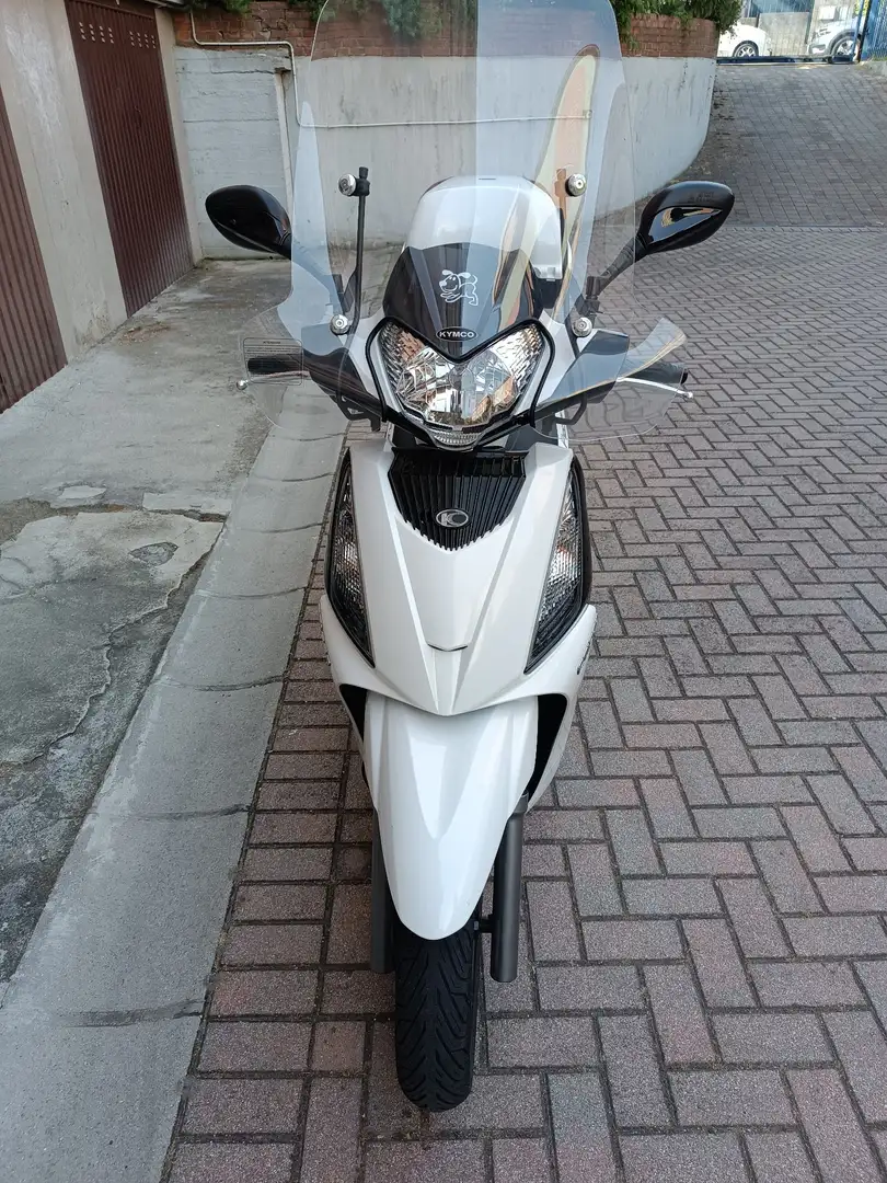 Kymco People GTi 200 Blanc - 2