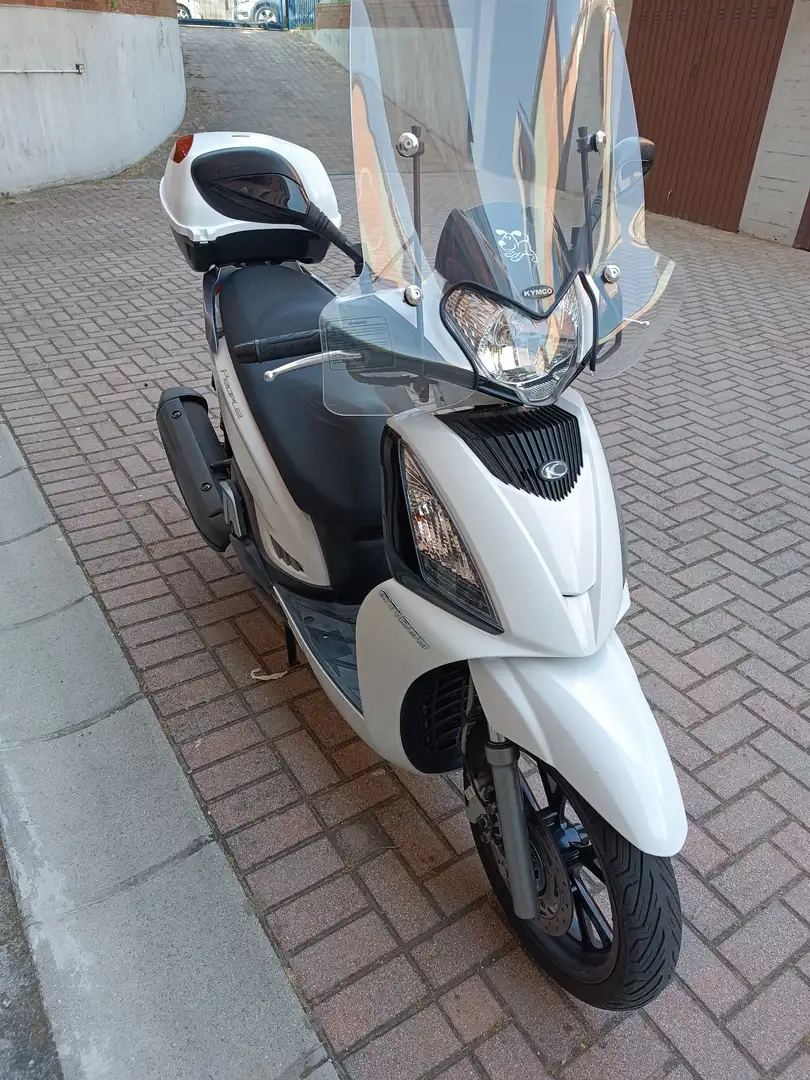 Kymco People GTi 200 Blanc - 1