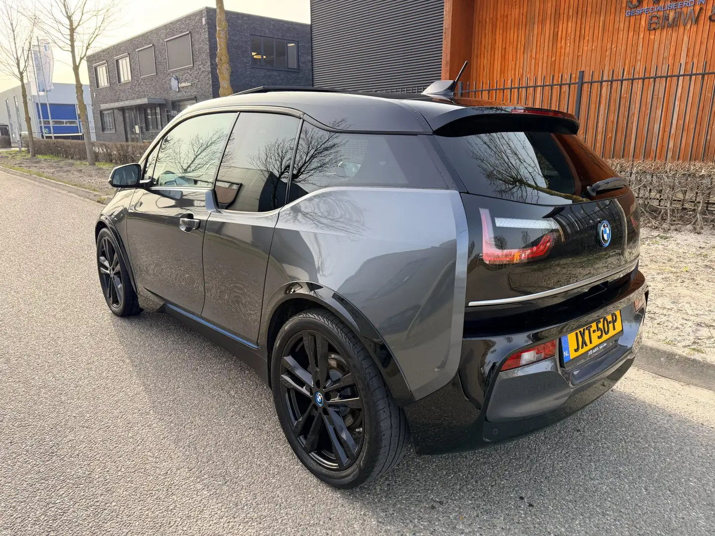 BMW i3 BMW I3 i3S 120Ah, SoH 92, leder, H&K, schuifdak, c Gris - 2