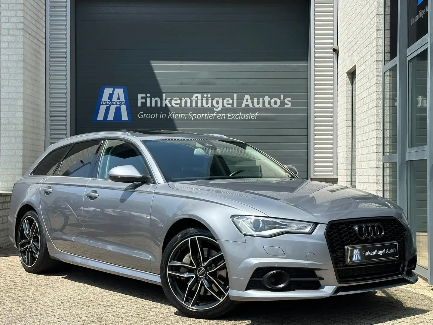 Audi A6 Avant 2.0 TFSI Quattro 252 Pk |Pano |Bose |Trekhaa Grijs - 1