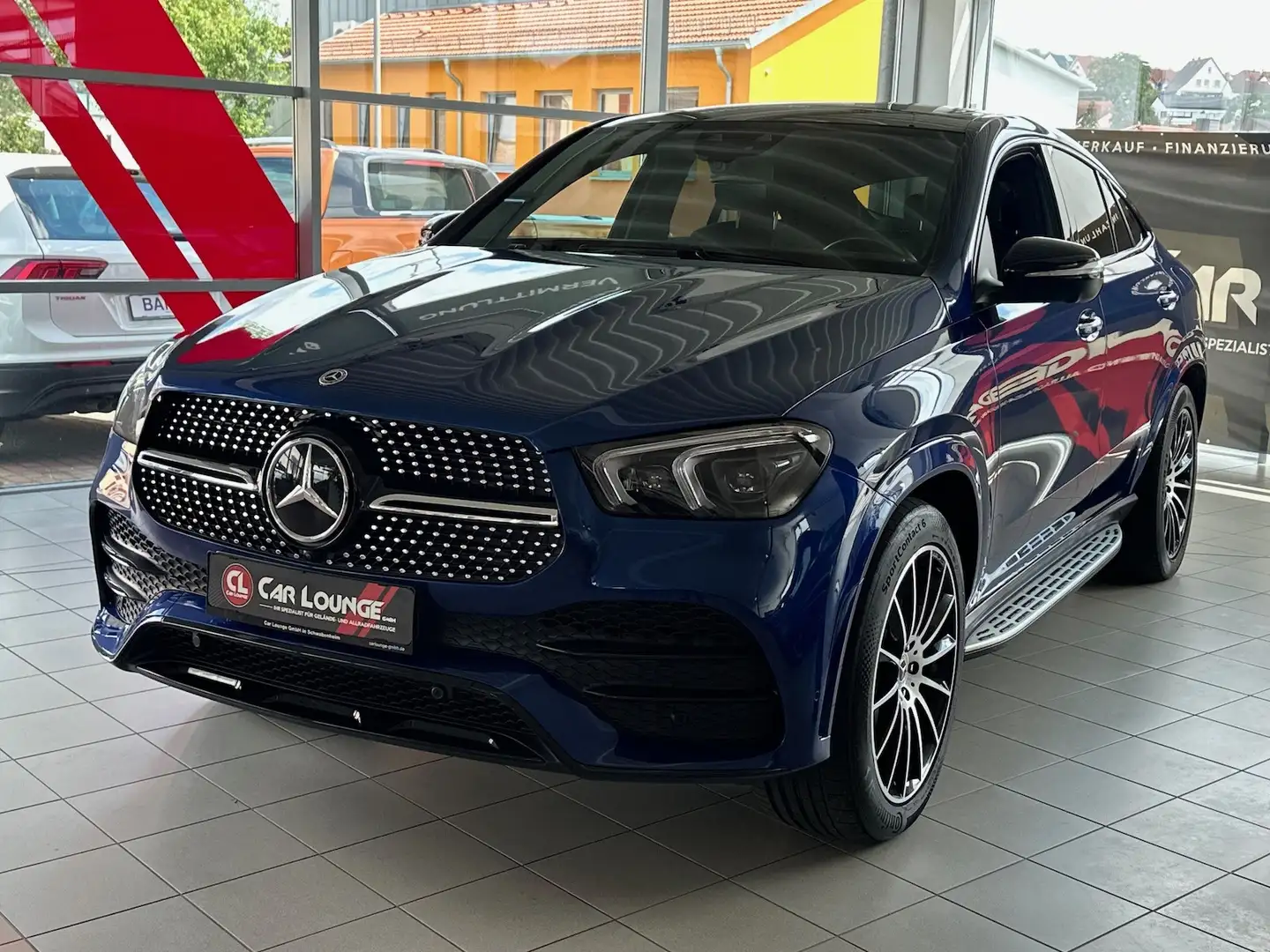 Mercedes-Benz GLE 350 de 4Matic Coupe AMG |Pano|Burm|Hud| Blau - 1