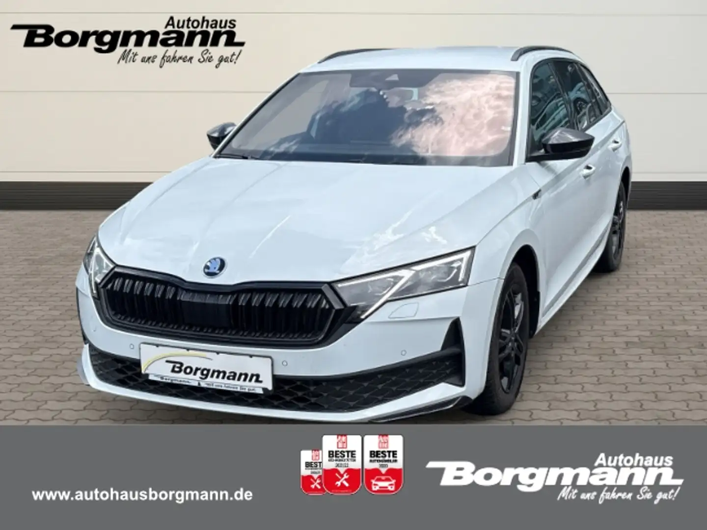 Skoda Octavia 1.5 TSI Sportline Sportsitze - Klima - Navi - DAB Blanc - 1