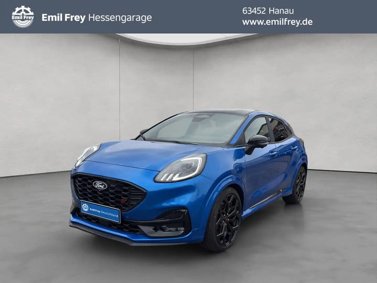 Ford Puma 1.0 EcoBoost Hybrid Aut. ST 117 kW, 5-türig Bleu - 1