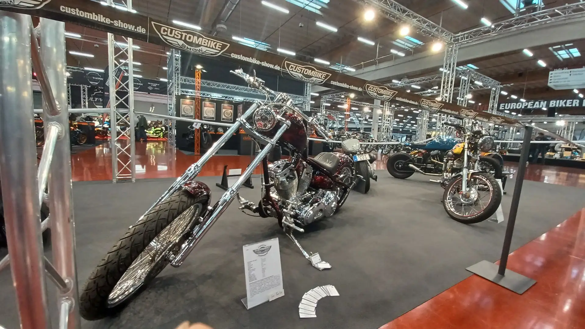 Harley-Davidson Custom Bike Einzelstück  House of Thunder Rot - 1