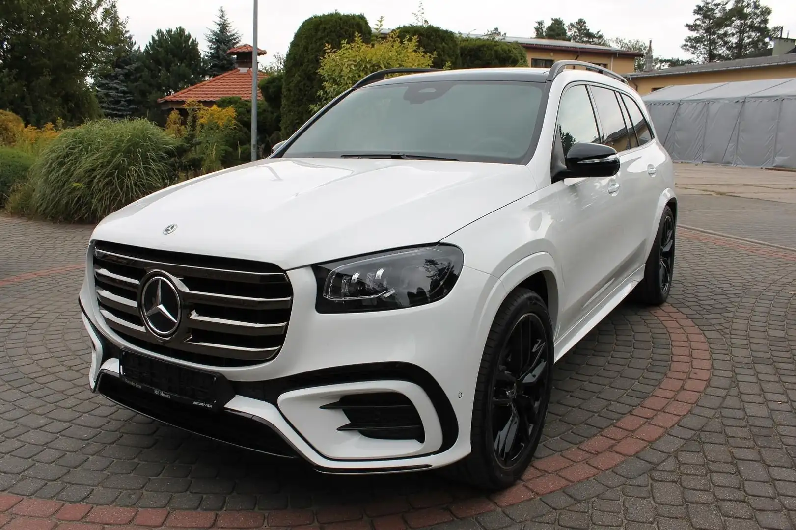 Mercedes-Benz GLS 450 d 4Matic AMG Panorama Leder Voll ACC Weiß - 2