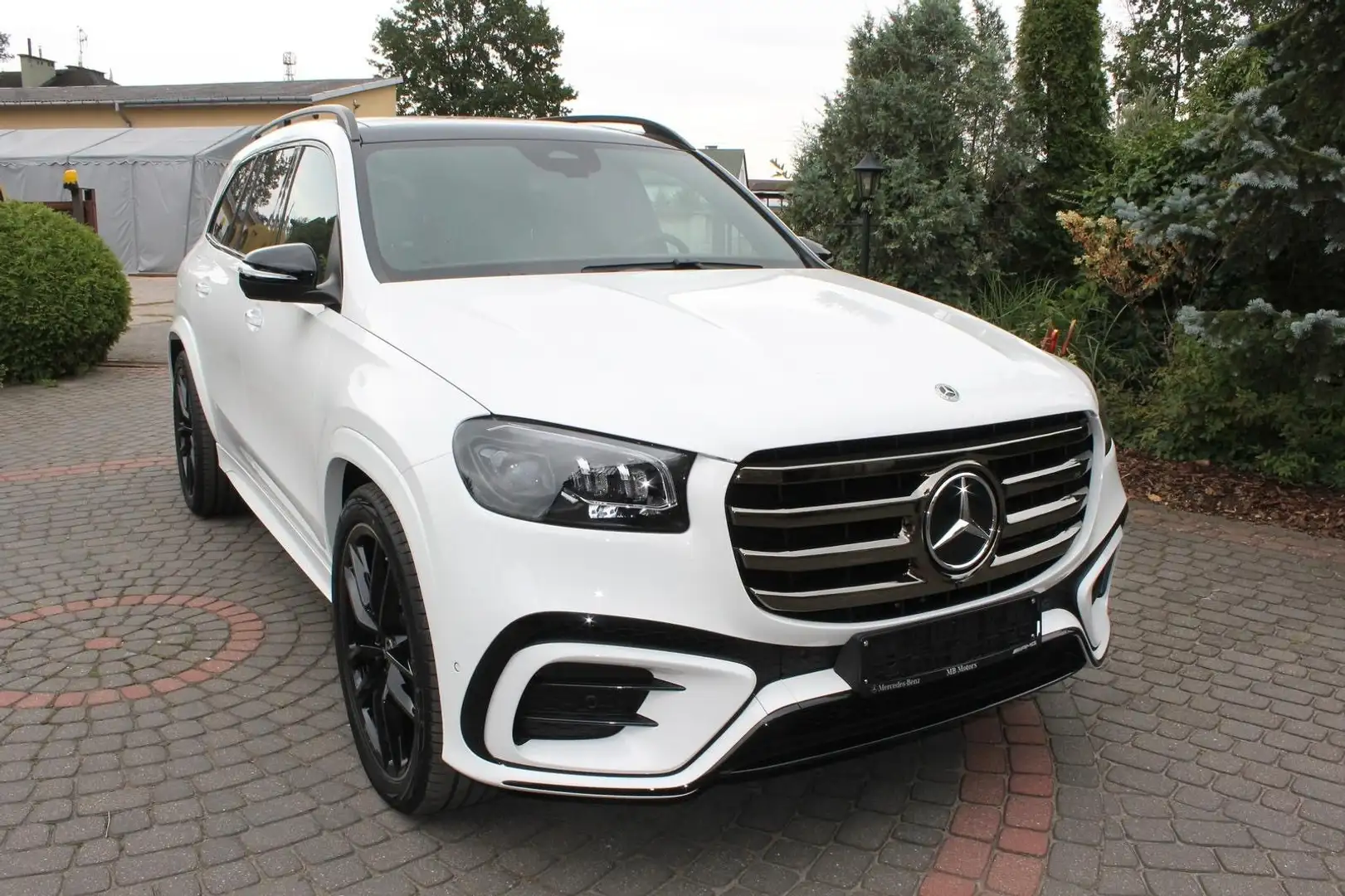 Mercedes-Benz GLS 450 d 4Matic AMG Panorama Leder Voll ACC Weiß - 1