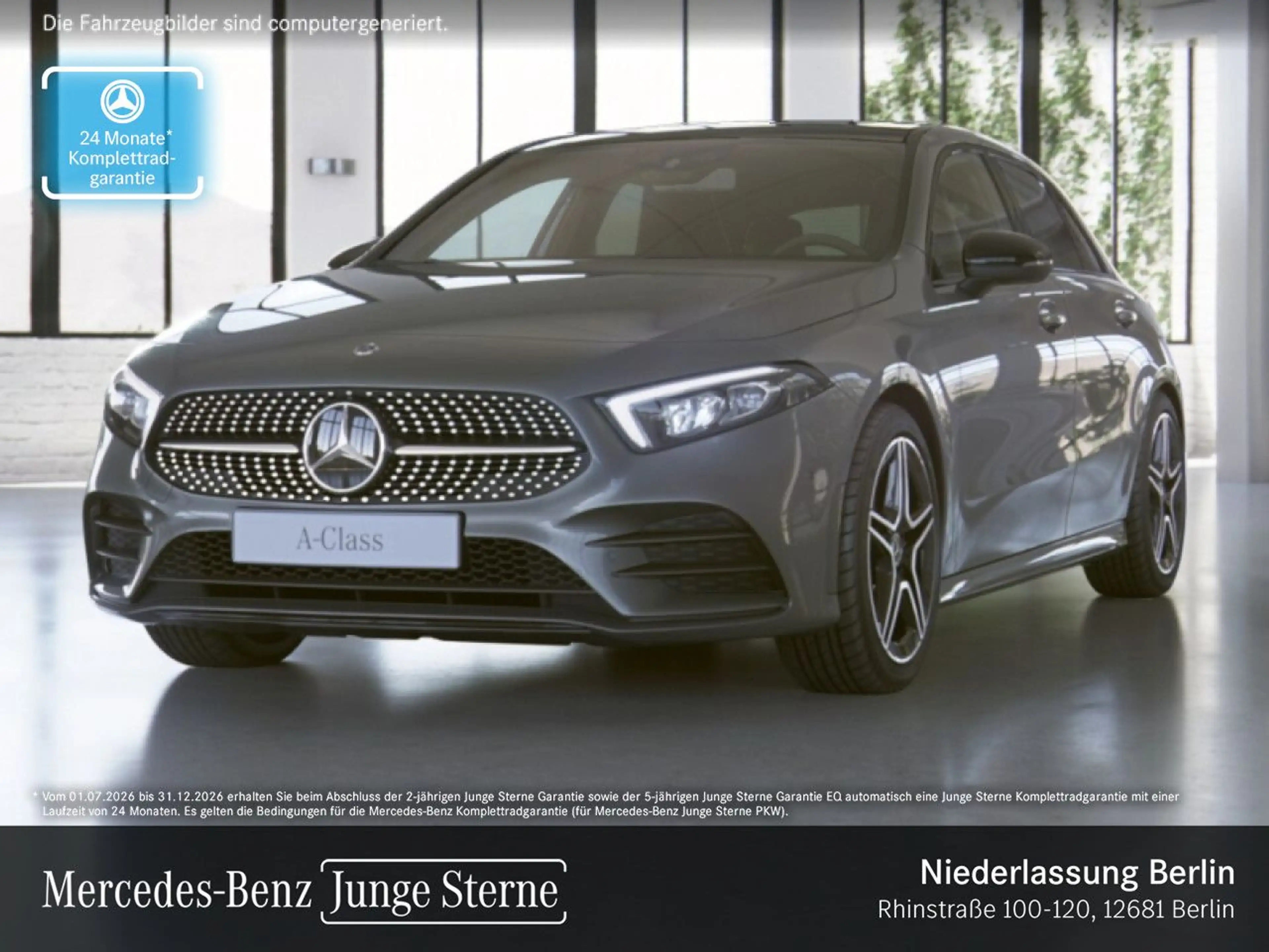 Mercedes-Benz A 180 AMG+NIGHT+PANO+LED+KAMERA+TOTW+7G