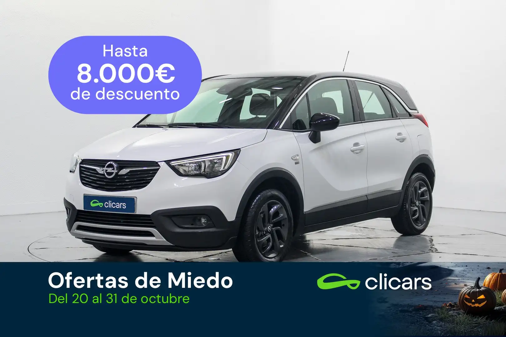 Opel Crossland X 1.2T S&S Design Line - 120 Aniversario 110 Blanc - 1