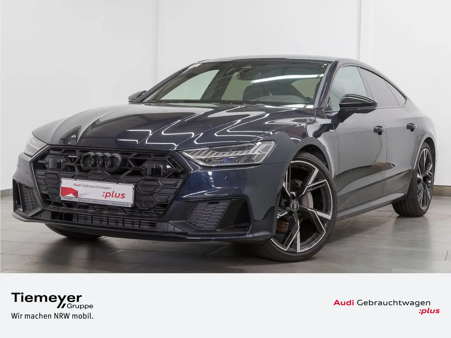 Audi A7 45 TFSI Q S LINE UPE102 LM21 LEDER Kék - 1