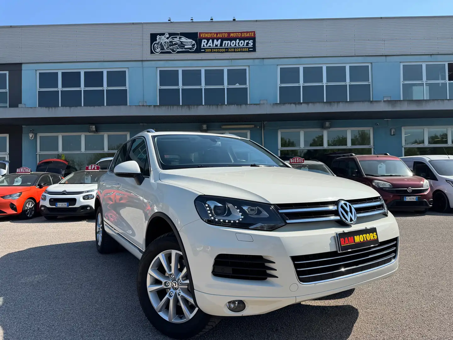 Volkswagen Touareg Touareg 3.0 V6 tdi Executive 245cv tiptronic Blanc - 1