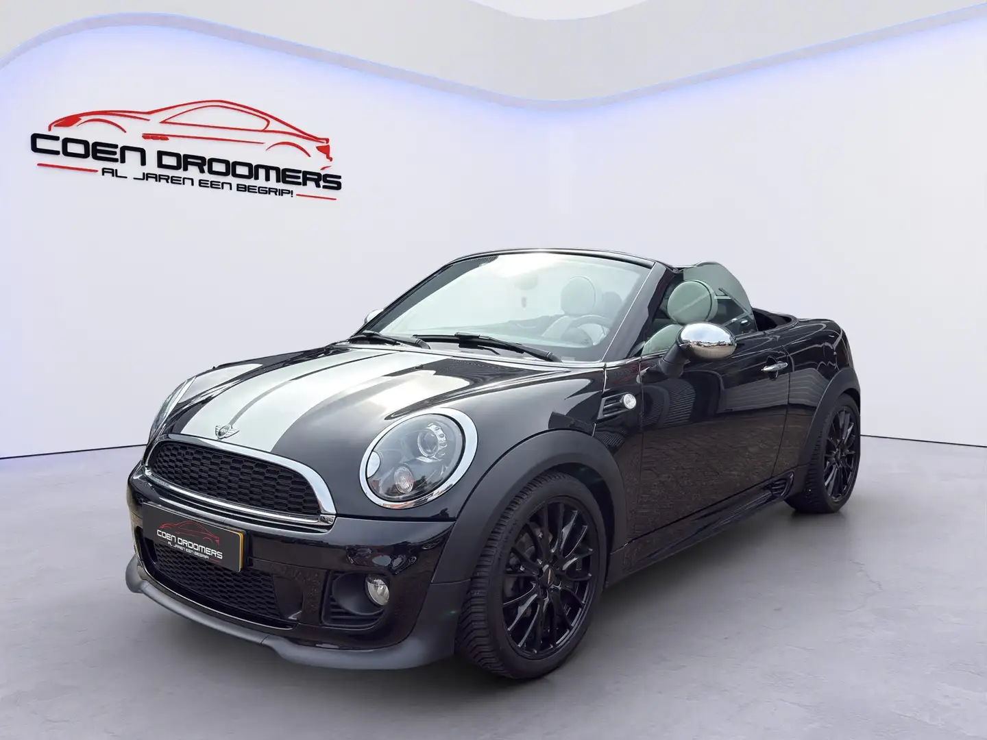 MINI Cooper Roadster 1.6 Chili /Apple & Android carplay/JCW pakket/Spor Negro - 2