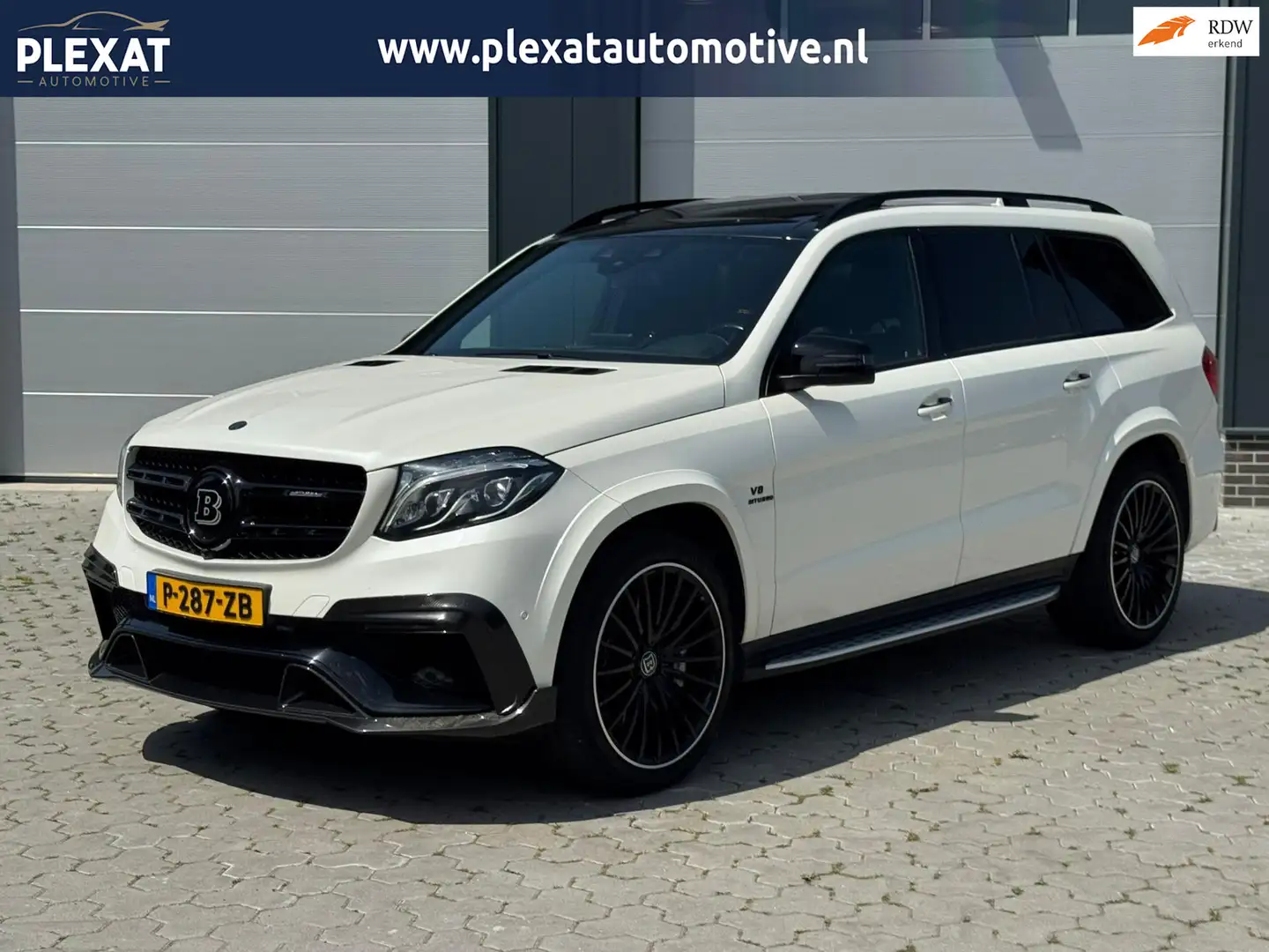 Mercedes-Benz GLS 63 AMG 4MATIC Aut. | UNIEK | BRABUS UITGEVOERD | 635+PK | Wit - 1