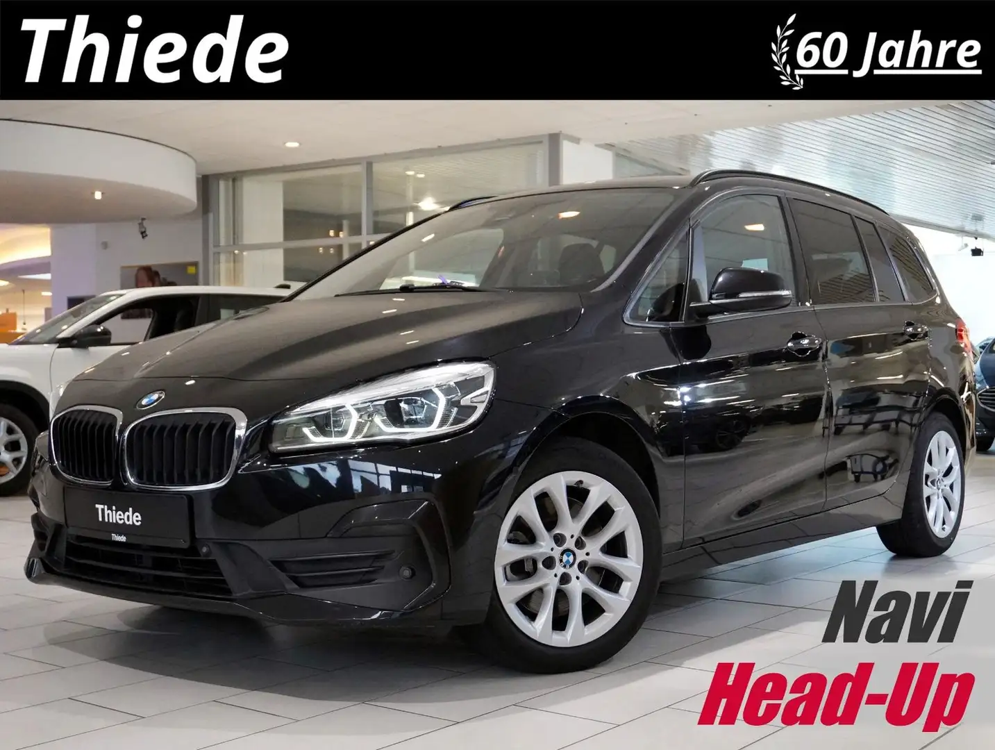 BMW 218 218 GRAN TOURER ADVANTAGE NAVI/LED/KAMERA/HUD Schwarz - 1