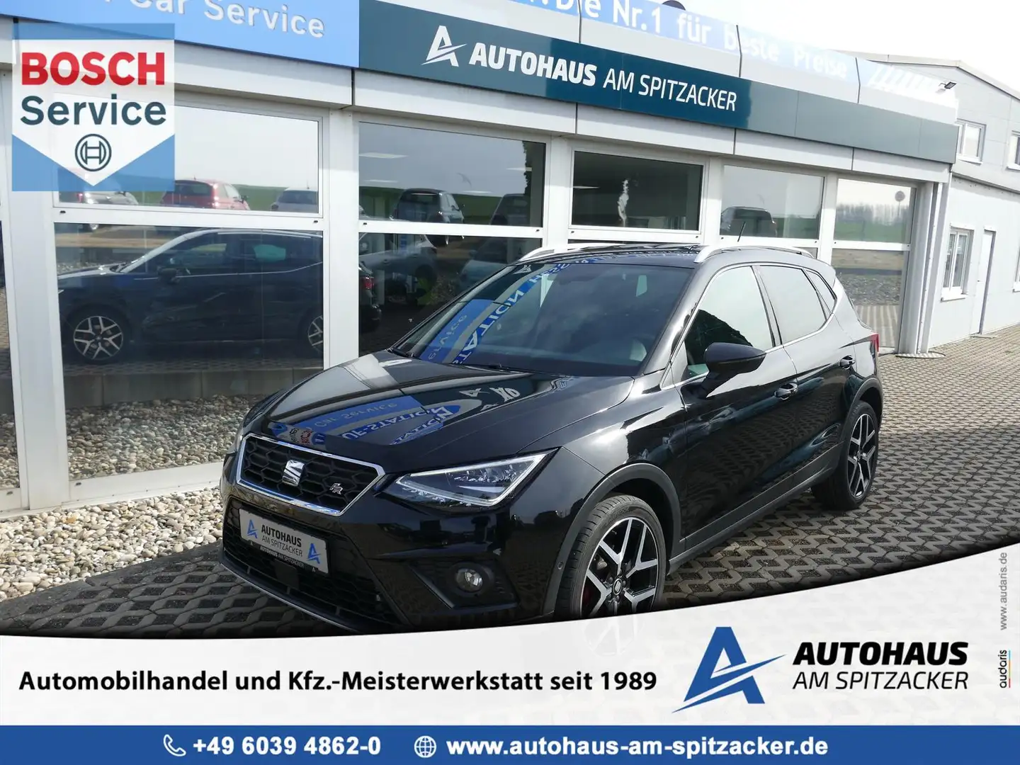 SEAT Arona 1.0 TSI FR NAVI LED SHZ Noir - 1