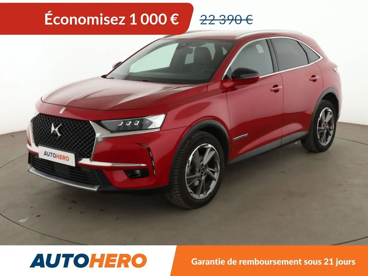 DS Automobiles DS 7 Crossback 1.6 PureTech Grand Chic Automatique Rouge - 1