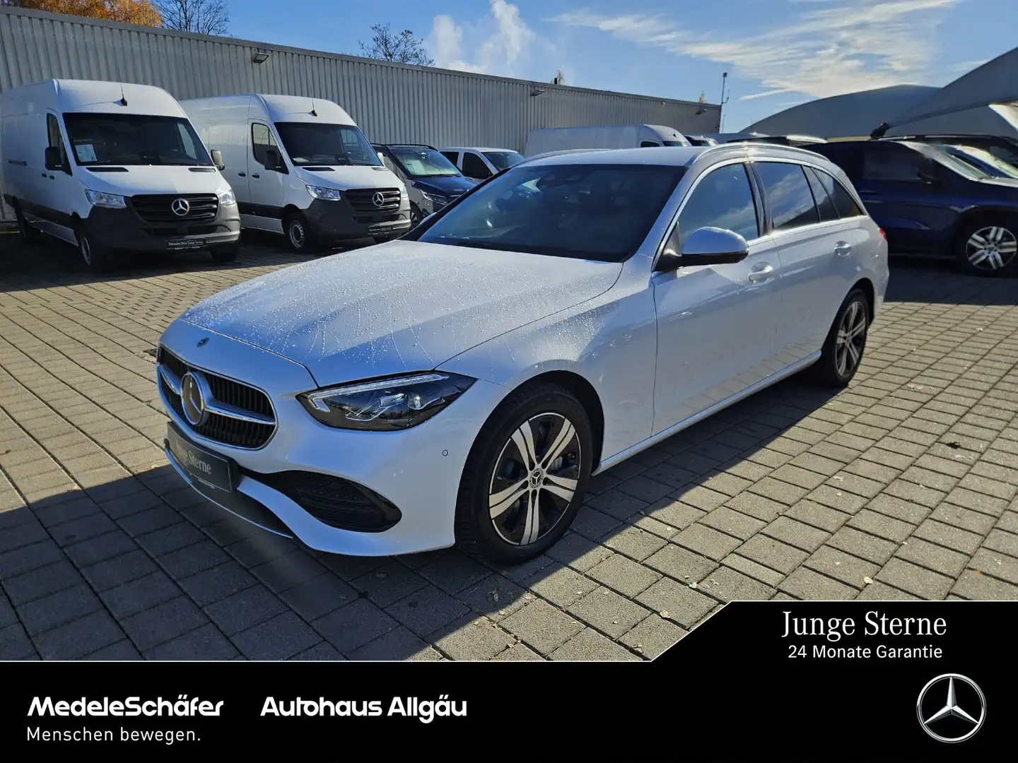 Mercedes-Benz C 300 C 300 T de 4M Avantgarde Sitzklima MASSAGE NP88 Weiß - 1