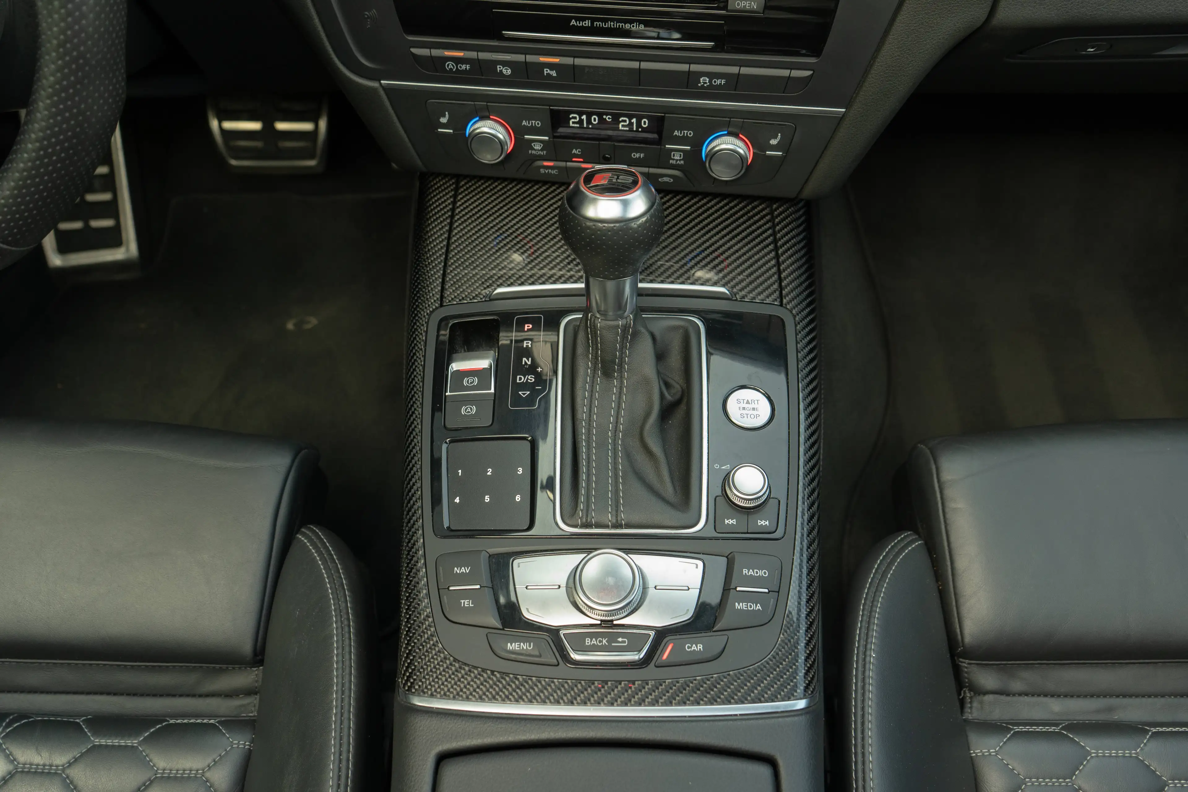 Audi RS 4.0 TFSI RS6 561PK Quattro 2013 Pano B&O ACC Headup Leder — photo 13