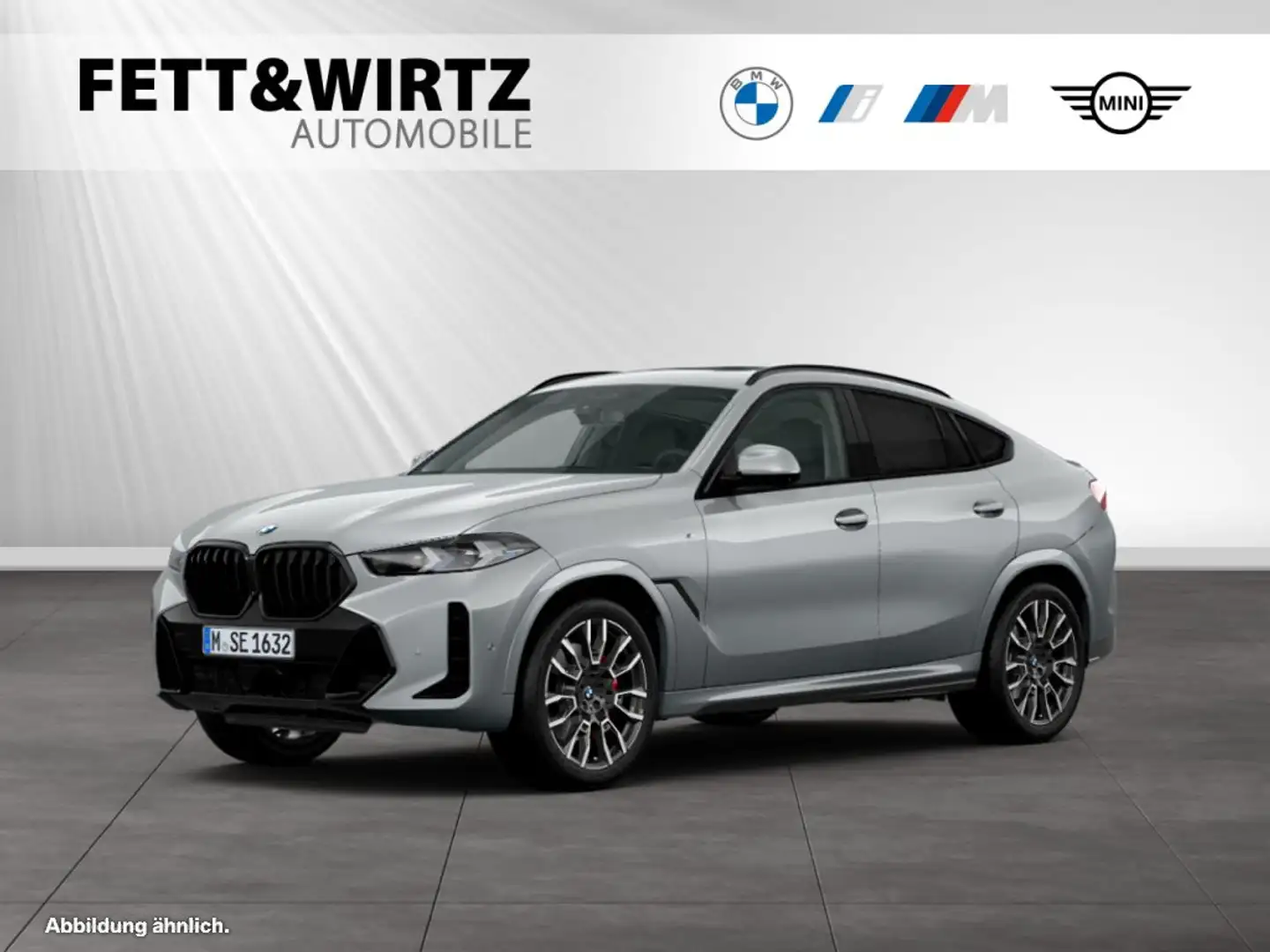 BMW X6 xDrive30d M Sport Pro|AHK|Panorama|Massage Grau - 1