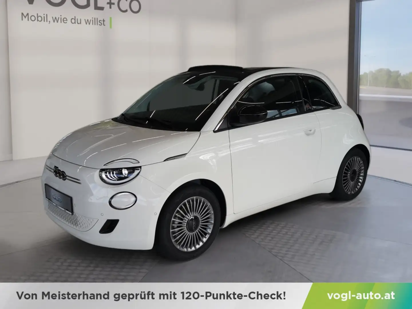 Fiat 500 500e Cabrio All New Weiß - 1