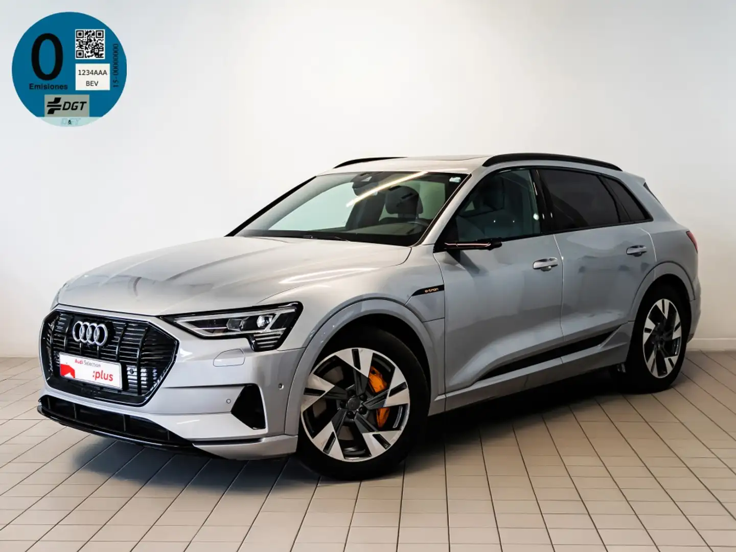 Audi e-tron 55 quattro Edition One Argent - 1