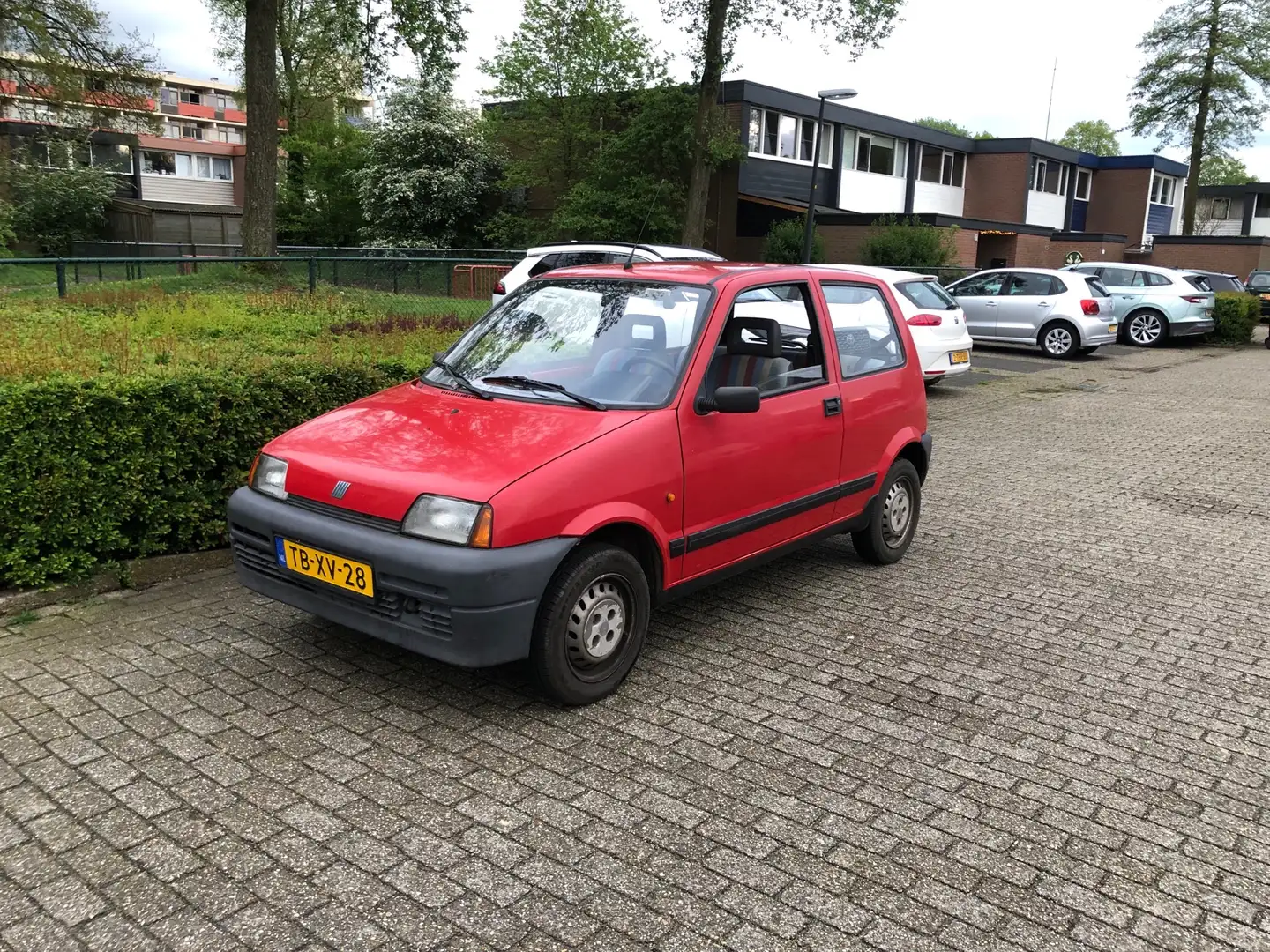 Fiat Cinquecento origineel Nederlands met slechts 86.964 km Червоний - 1
