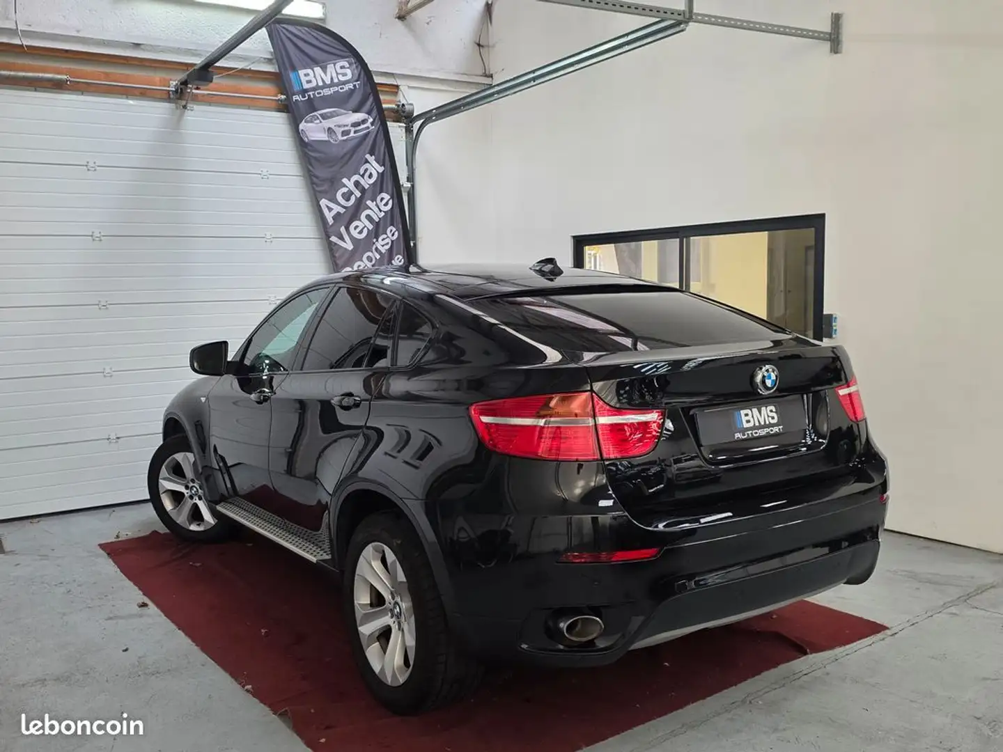 BMW X6 xDrive30d 235 Luxe BVA (Cuir beige, bi-xénon, GPS Pro) Noir - 2