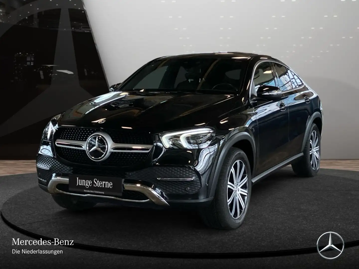 Mercedes-Benz GLE 300 d Coupé 4M EXCLUSIVE+PANO+MULTIBEAM+9G Schwarz - 2
