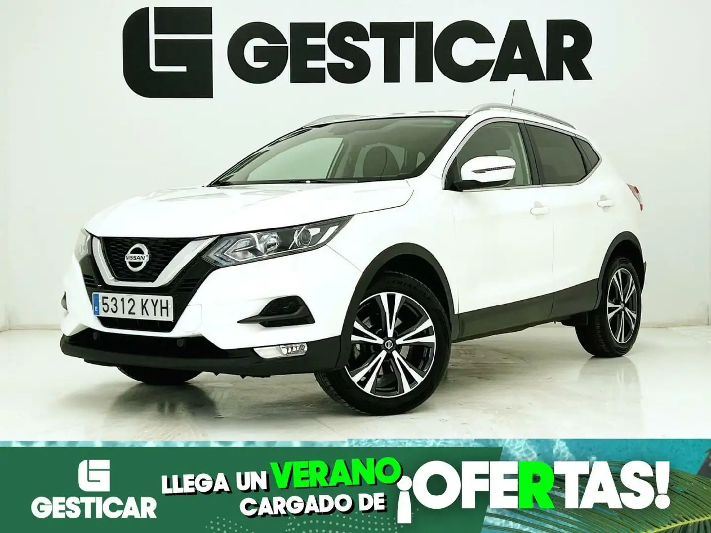 Nissan Qashqai DIG-T 140 CV E6D ACENTA Bianco - 1