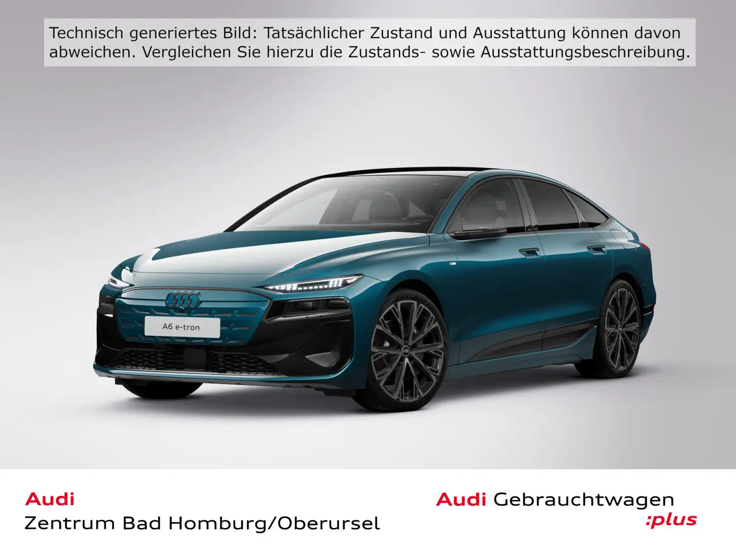 Audi A6 e-tron edition one quattro*AHK*B&O* Blau - 1