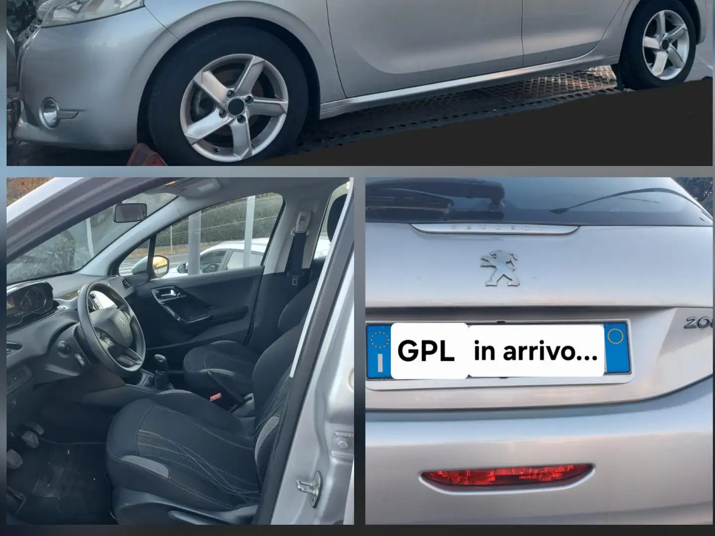 Peugeot 208 GPL in arrivo tua a € 185 mese Argento - 1
