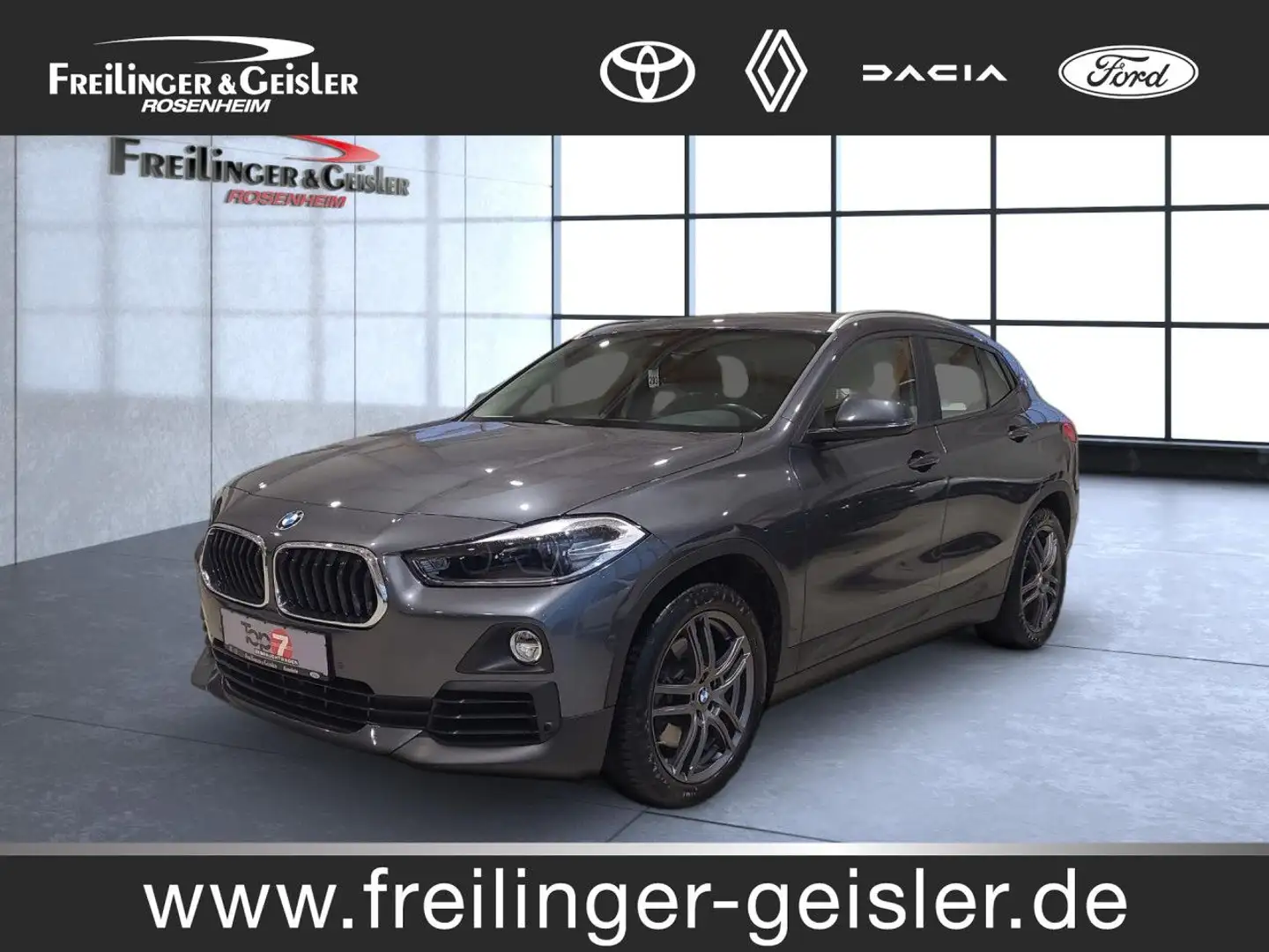 BMW X2 sDrive 20 i Advantage Bluetooth Navi LED Klima Grau - 1